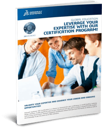 Dassault Systemes 3DS CATIA 3DEXPERIENCE Leverage your expertise training certification training certification