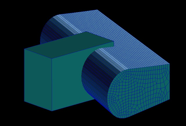 Birdstrike image defining the origin and XYZ dimensions of a cuboid